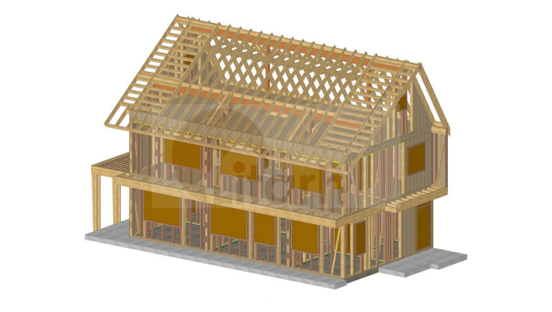 Casa de lemn bucuresti-dristor