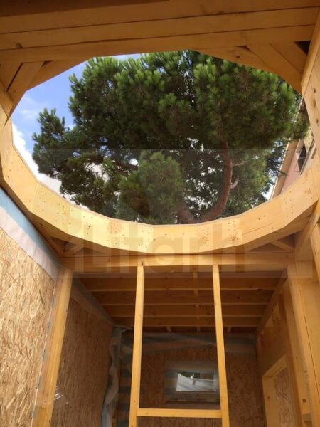 Case din lemn Vallecrosia, Italia